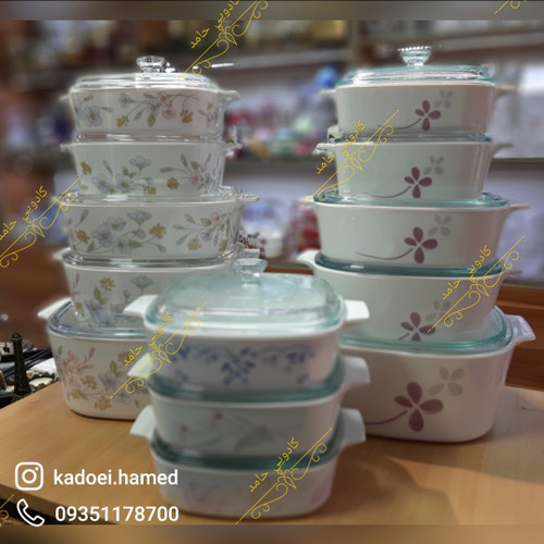پیرکس های طرح دار کورنینگ وار